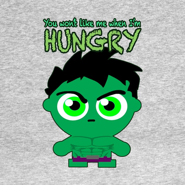 YOU WON'T LIKE ME WHEN I'M HUNGRY by Art of Chris Thompson